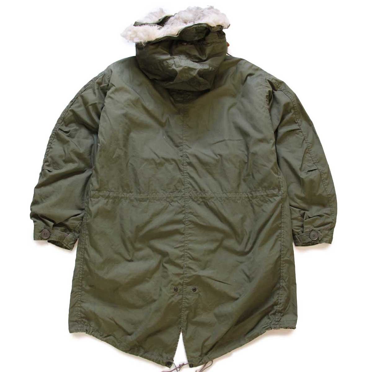 80s 米軍 U.S.ARMY M-65 パーカー キルティングライナー&フード付き S