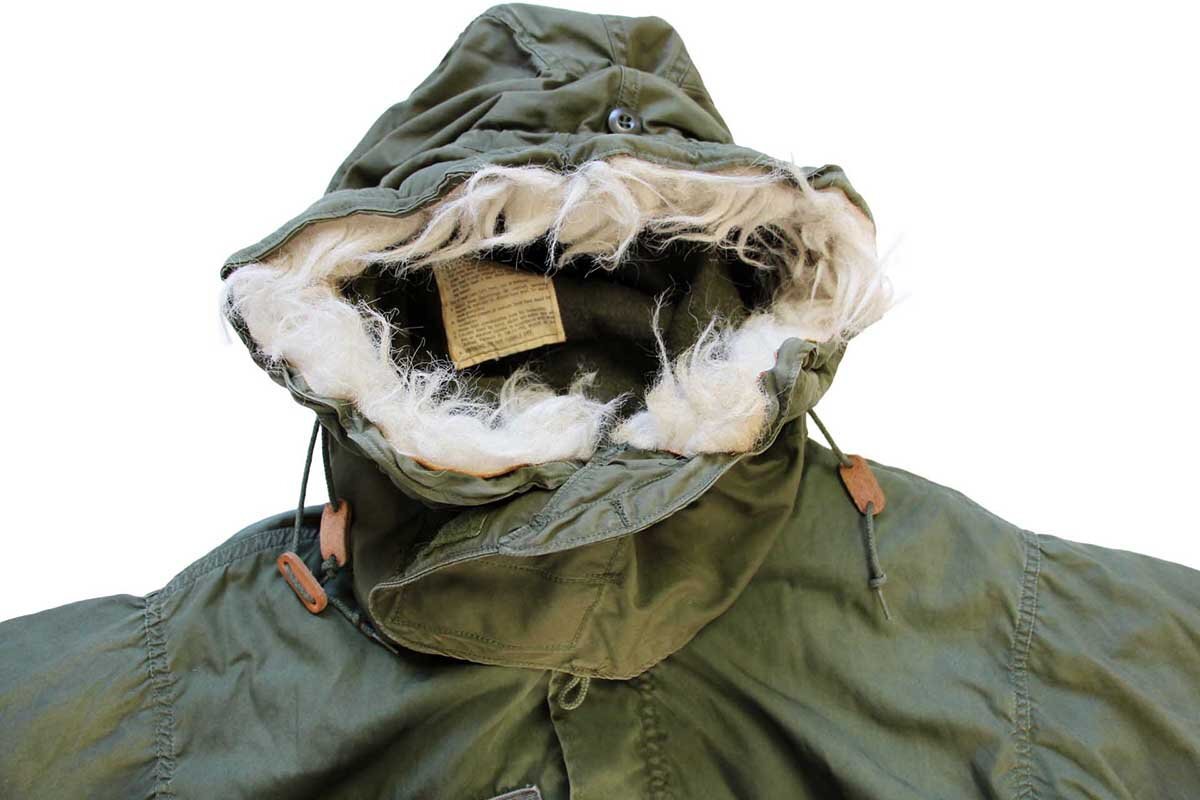 80s 米軍 U.S.ARMY M-65 パーカー キルティングライナー&フード付き XS