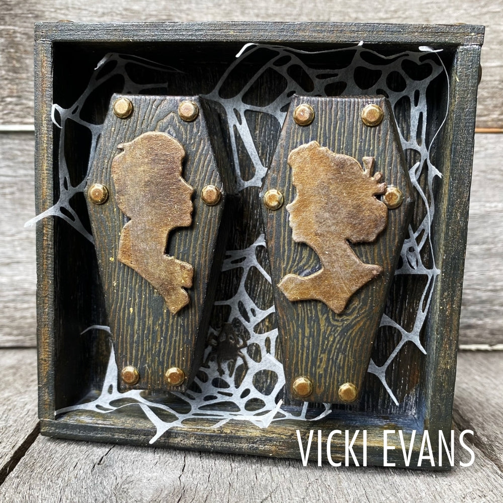 Sizzix Thinlits Die Set 34PK - Vault Coffin Box by Tim Holtz