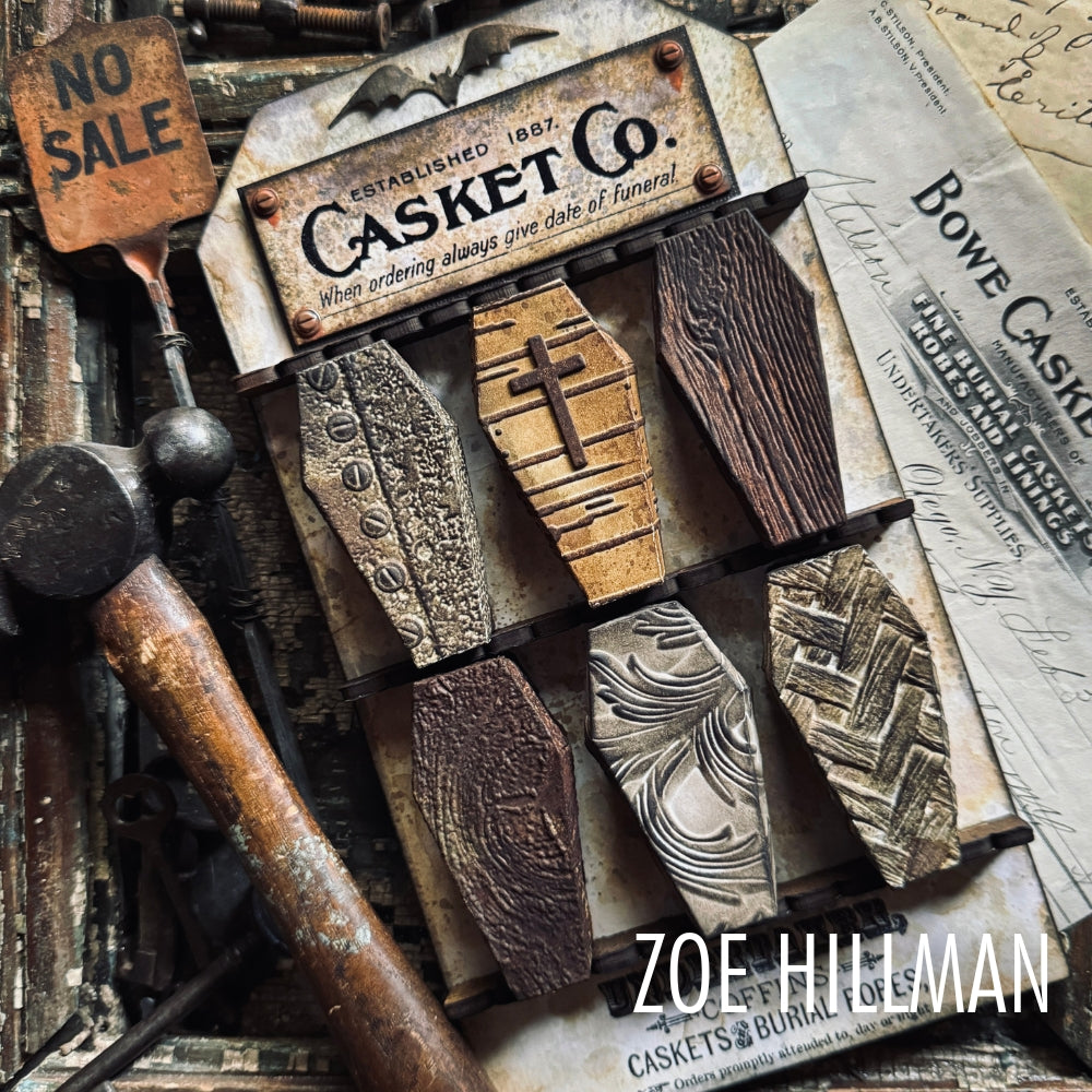 Sizzix Thinlits Die Set 34PK - Vault Coffin Box by Tim Holtz