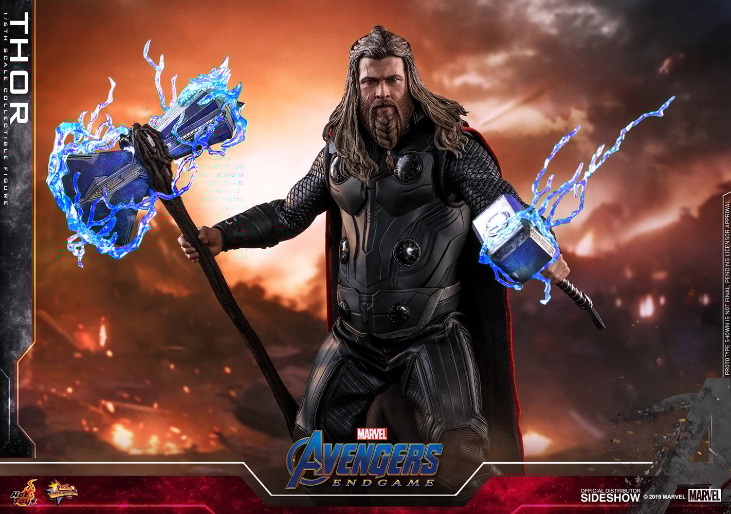 Marvel Thor Sixth Scale Figure by Hot Toys | Sideshow Collectibles