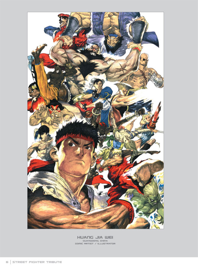 Street Fighter Tribute Hardcover Artbook by Udon Entertainment