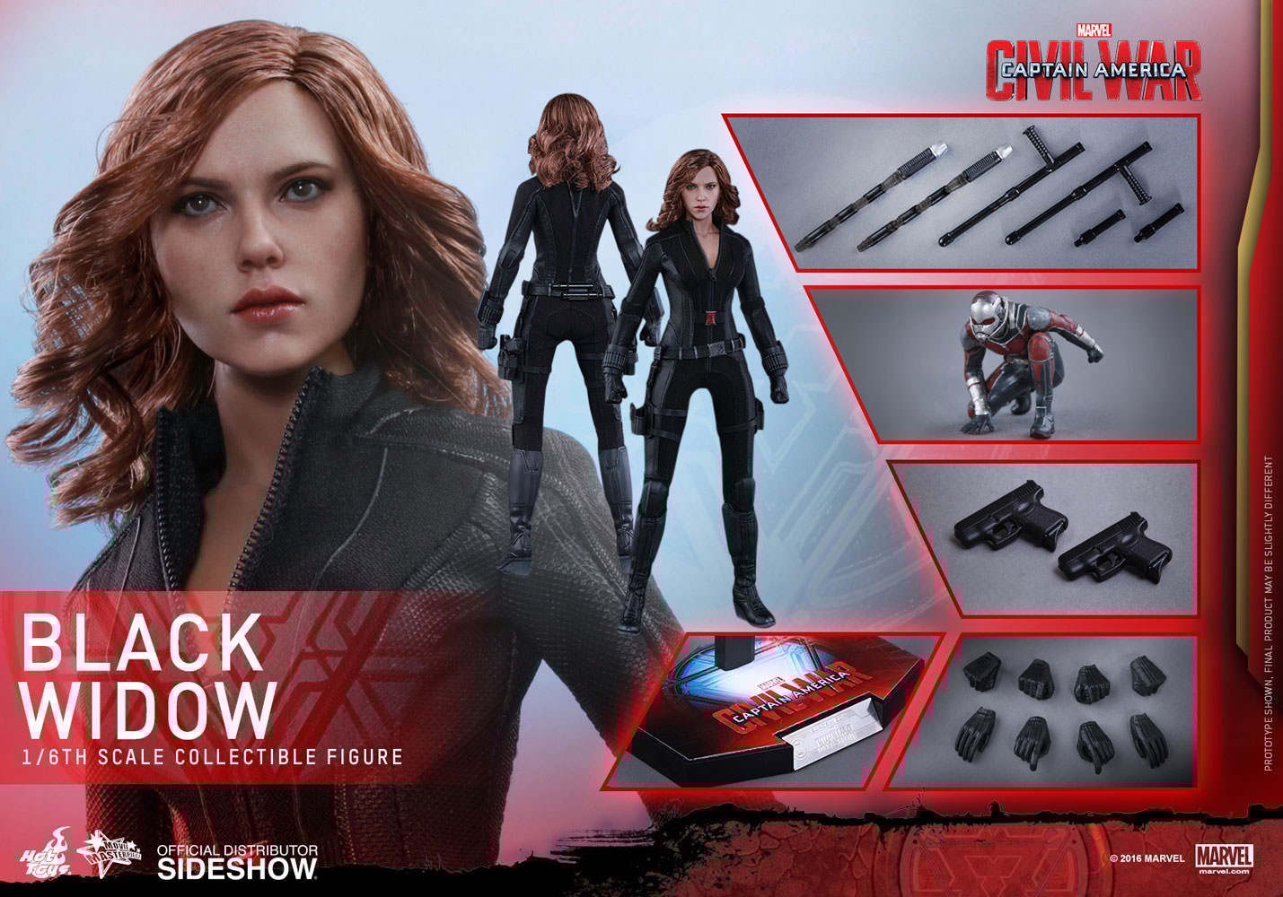 Marvel Black Widow Sixth Scale Figure by Hot Toys | Sideshow
