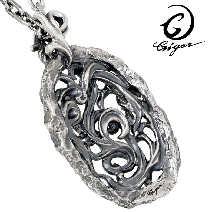 ジゴロウ GIGOR シルバー ネックレス ベラフレッジ ペンダントを販売
