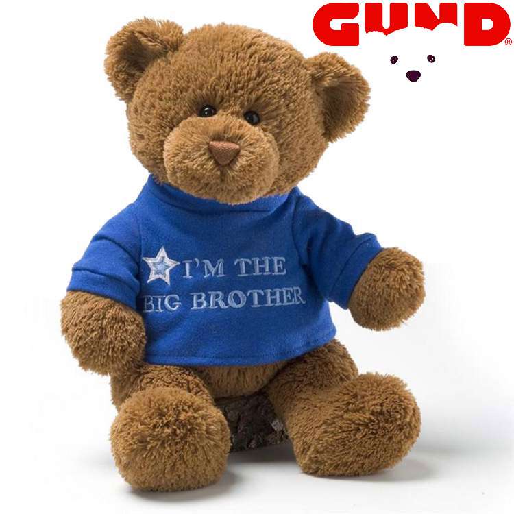GUND ガンド ぬいぐるみ ビッグブラザー Tシャツ テディーベア
