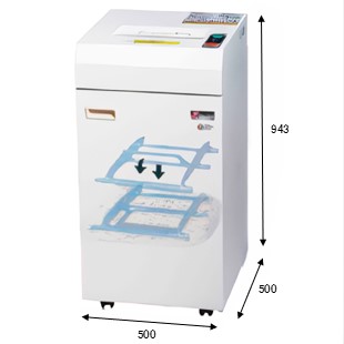 SGX-C8015GPM - スーパーメガパワータイプのシュレッダ