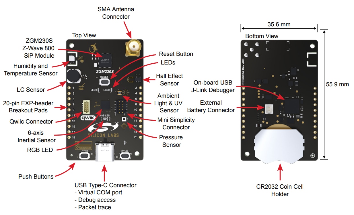 Z-Wave 800 シリーズ 開発キット - Silicon Labs