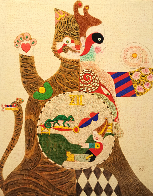 杉本澄男 お面 個展出品作 杉本澄男 お面 個展出品作 杉本澄男 お面