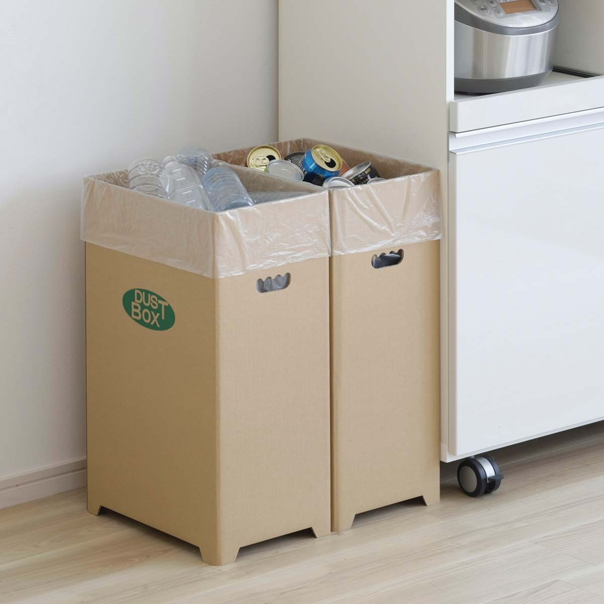 ダンボールダストボックス4個組 | 下村企販株式会社