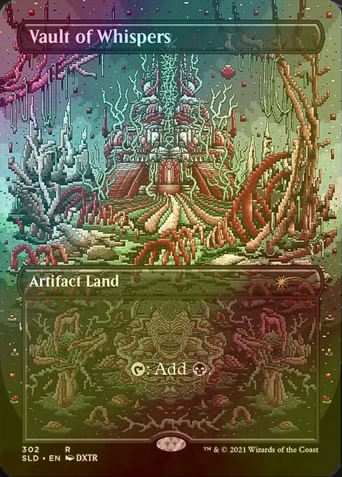 FOIL] 囁きの大霊堂/Vault of Whispers 【英語版】 [SLD-土地R