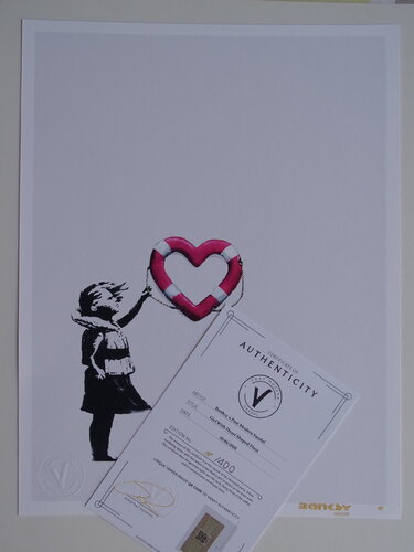 Banksyの作品をSINGULARTで販売中