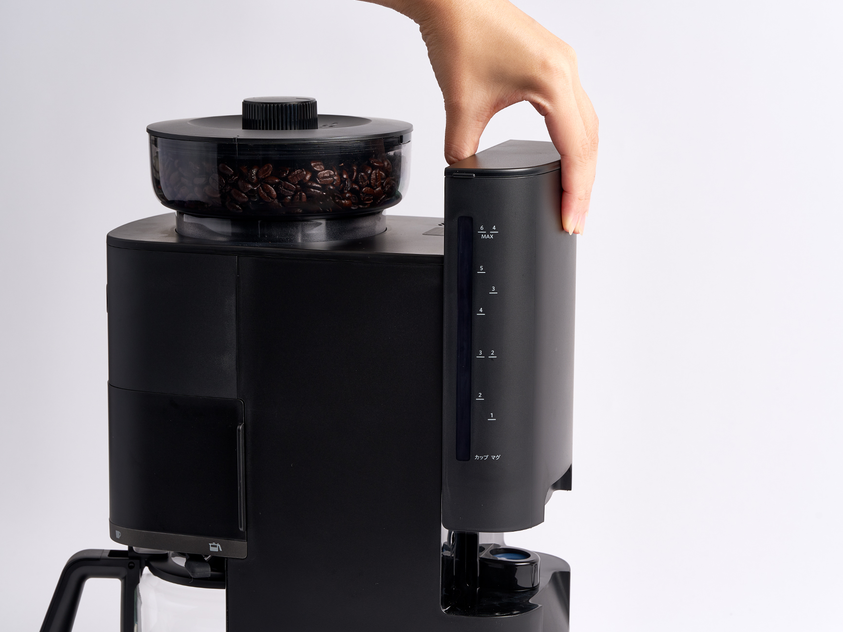 コーン式全自動コーヒーメーカー カフェばこPRO - シロカ株式会社