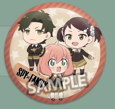 ローソン×スパイファミリー「缶バッジ」店頭配布、“アーニャ×ベッキー