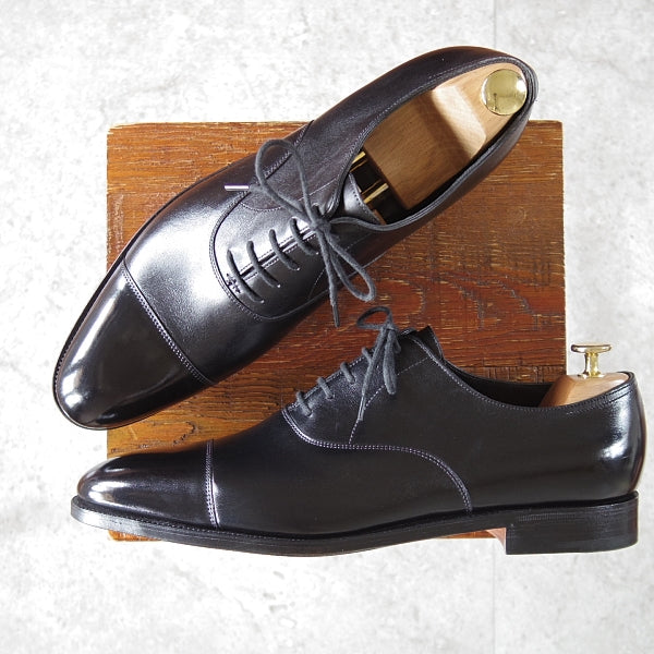 中古)ジョンロブ CITY2 シティ2 黒 ストレートチップ 7000ラスト☆n811