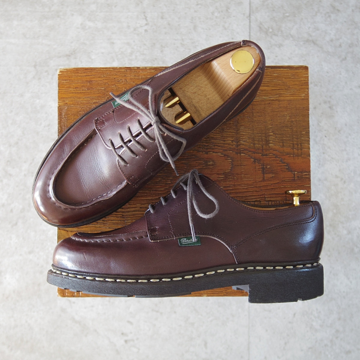 未使用☆パラブーツ SIZE 5.5【定価￥71,500-☆リゾルト林氏愛用素材