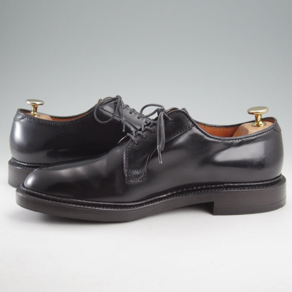中古)オールデン 9901 コードバン プレーントゥ バリーラスト 黒☆n806