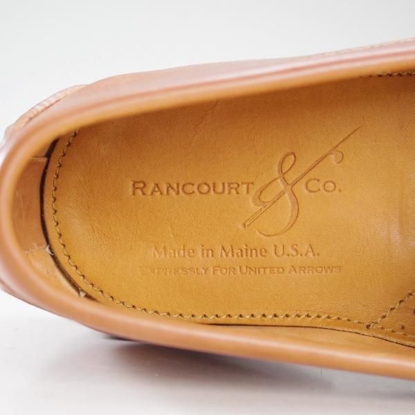 新品☆(米)RANCOURT/ランコート 8D【貴重☆コードバン/(ウイスキー色