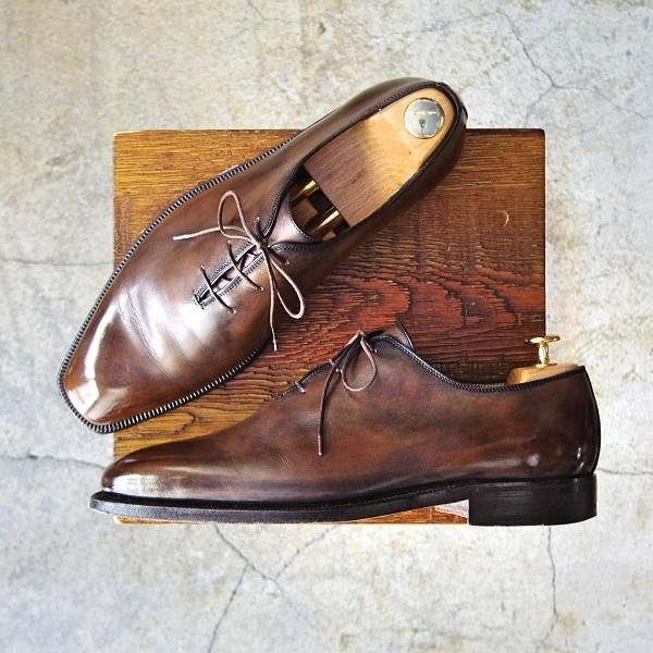 美品☆(伊)ストール・マンテラッシ SIZE 42.5【貴重☆ホールカット