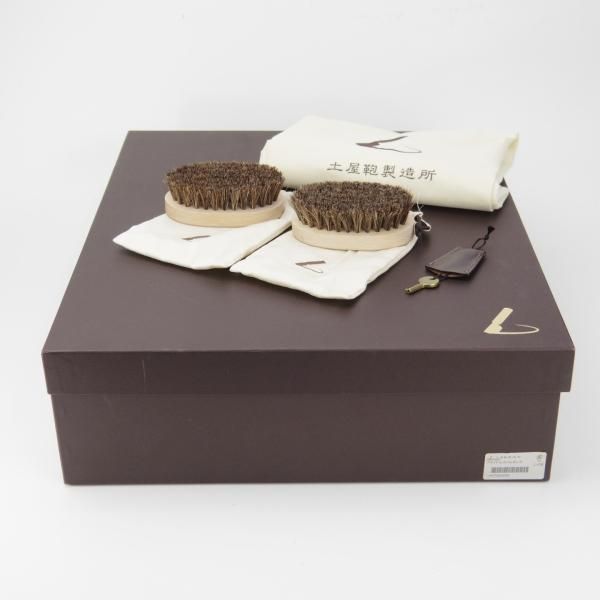 ほぼ未使用☆土屋鞄製造所【ブライドルレザー仕様☆ダレスバッグ/濃茶