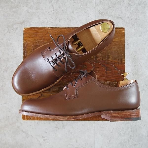 チャーチ 80F/UK8【シャノンと同じ103ラスト☆プレーントゥ/茶