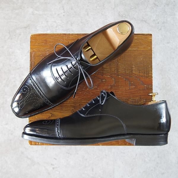 クロケット&ジョーンズ 7.5D【ハンドグレードライン/HARLEY/黒