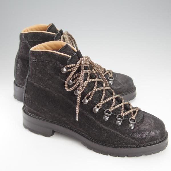 F.LLIジャコメッティ SIZE 41【象革/マルモラーダ/黒】 | 高級中古革靴