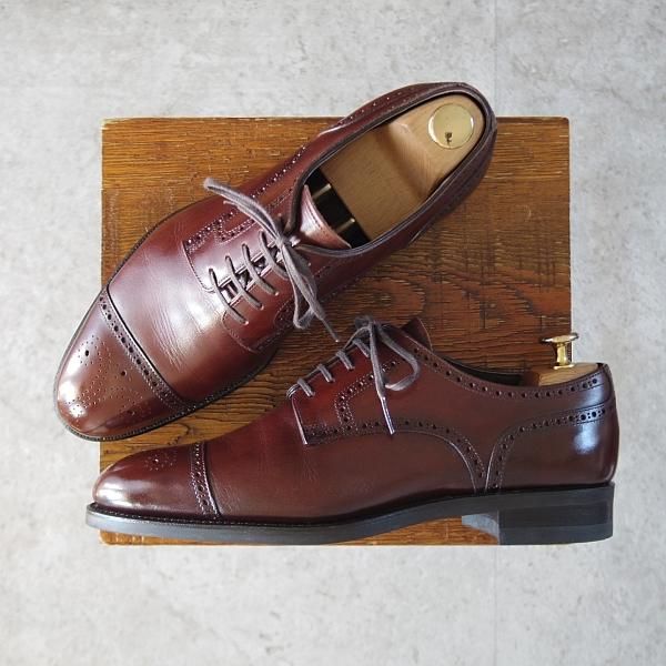 三陽山長 SIZE 7【寿伍郎/R2010ラスト/赤茶】 | 高級中古革靴の買取