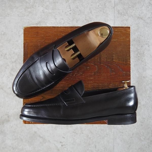 ジョンロブ 6.5E【ロペス/LOPEZ/コインローファー/黒】 | 高級中古革靴