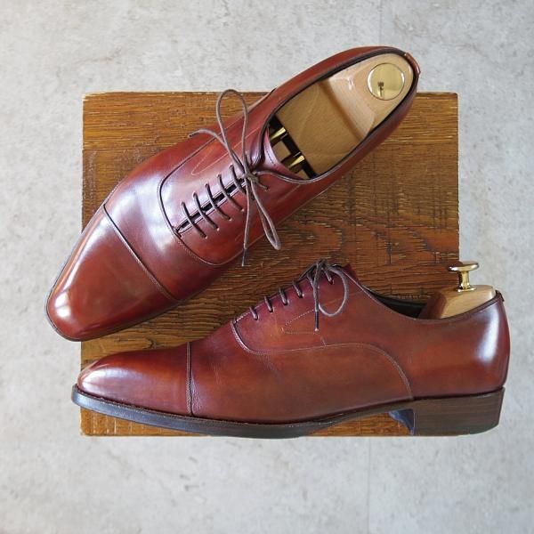 シェットランドフォックス SIZE 7【ブライトン/ストレートチップ/赤茶