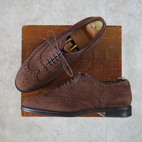 中古｜オールデン【904/ハンプトンラスト/Hampton】スエード/濃茶
