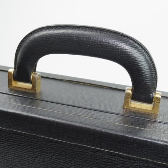 極上☆ダンヒル/dunhill【☆アタッシュケース】レザー 黒/メンズ