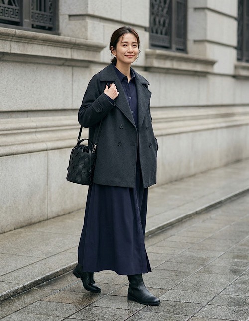 DELI by】編み込みリアルレザーバケットバッグ | おしゃれな大人