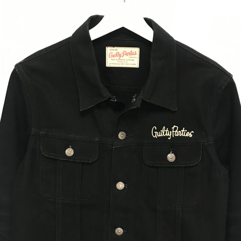 M] Wacko Maria Guilty Parties Denim Jacket Black – StylisticsJapan.com