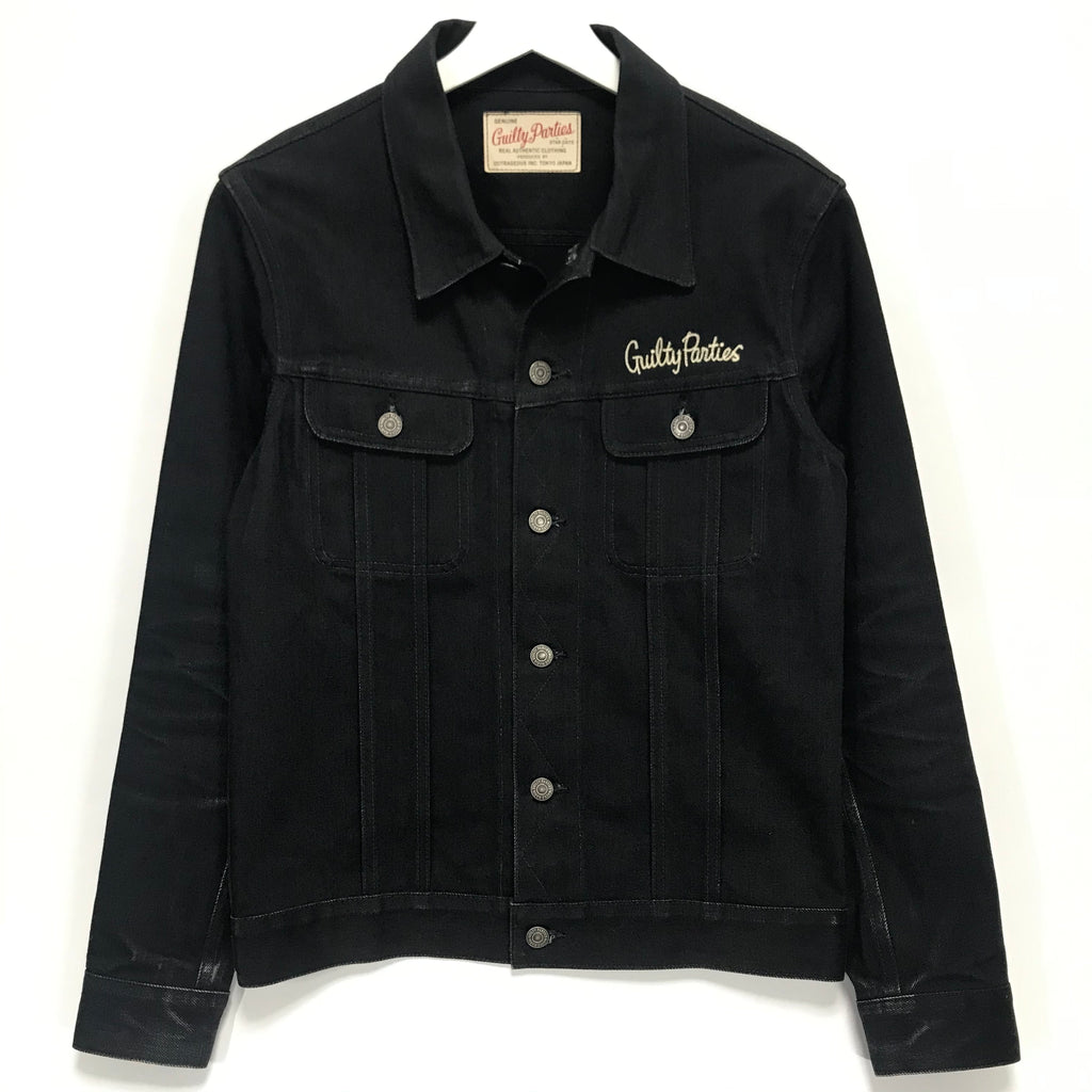 M] Wacko Maria Guilty Parties Denim Jacket Black – StylisticsJapan.com