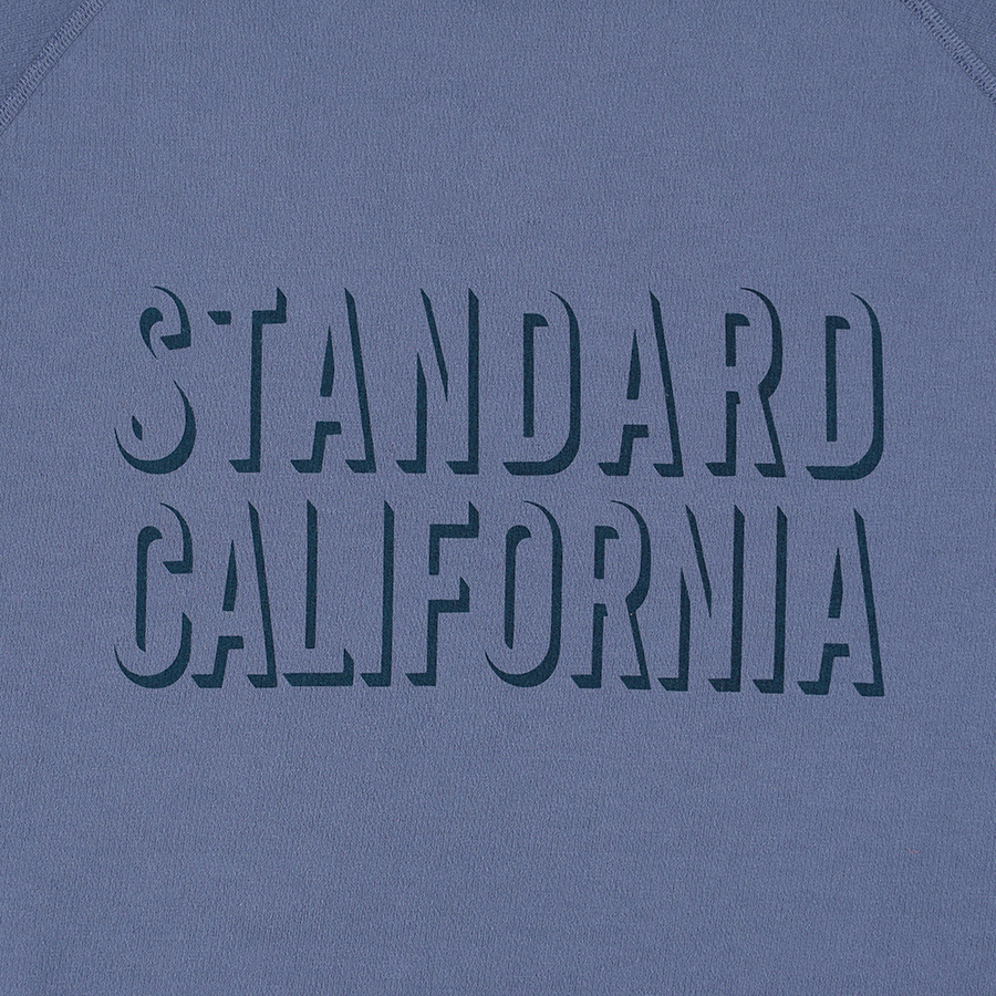 Standard California Pima Crew Logo Sweat delivery!! ｜ STANDARD