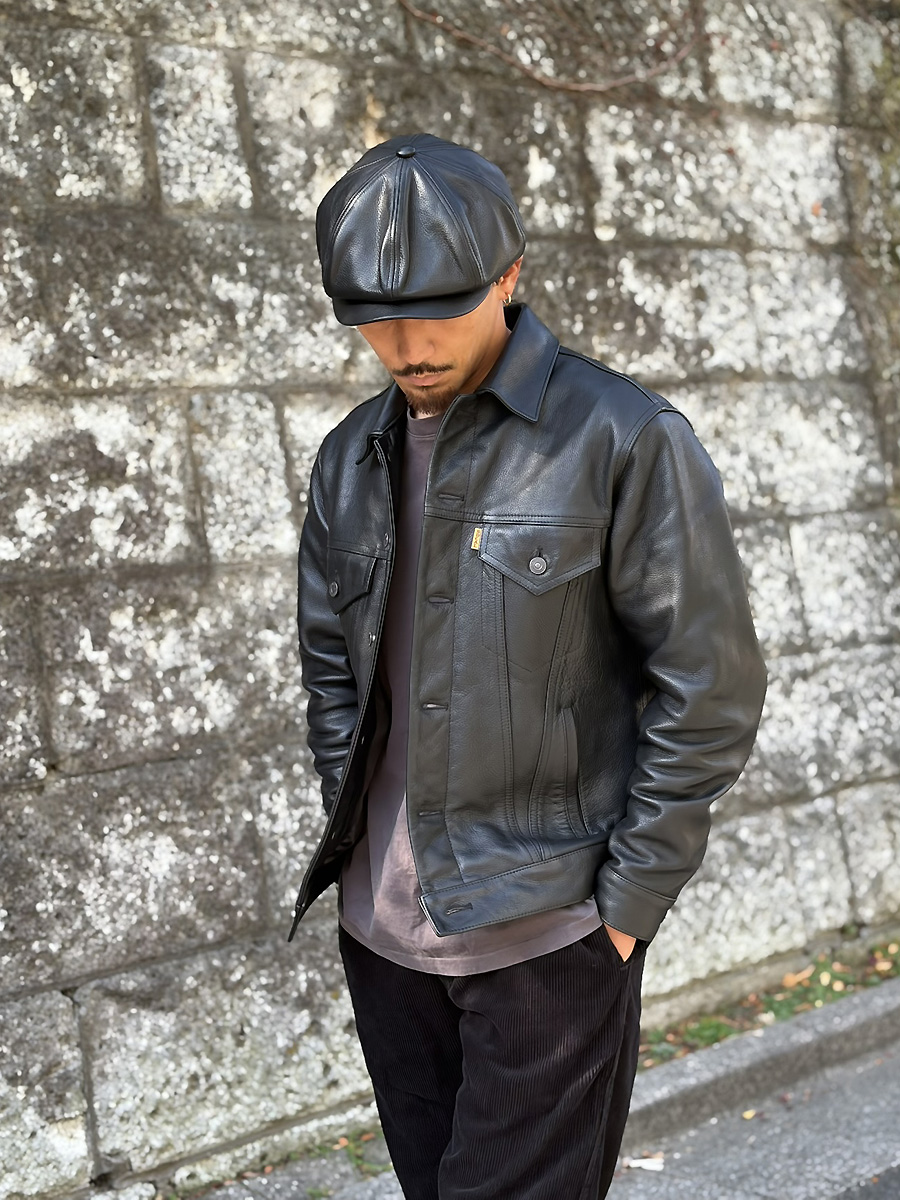 Standard California Leather News Boy Cap -Official Store Limited