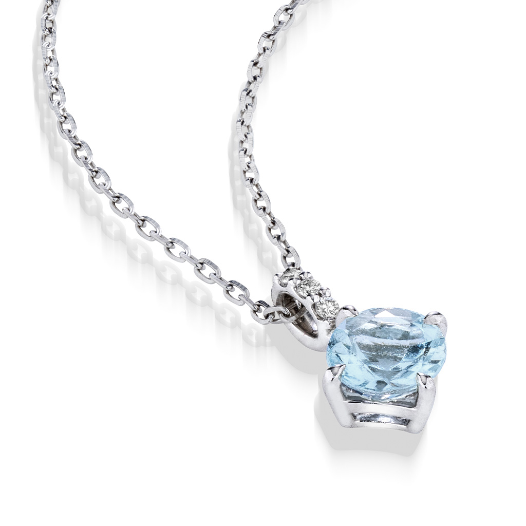 AQUAMARINE NECKLACE(2XN0478)Pt950 ネックレス｜スタージュエリー公式