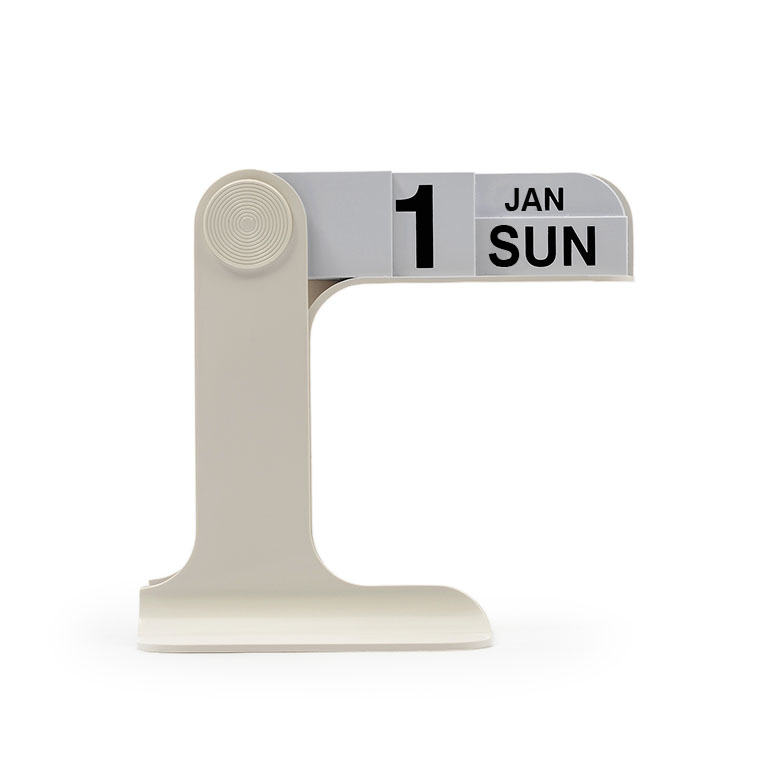 Enzo Mari Timor Perpetual Desktop Calendar Stardust Modern