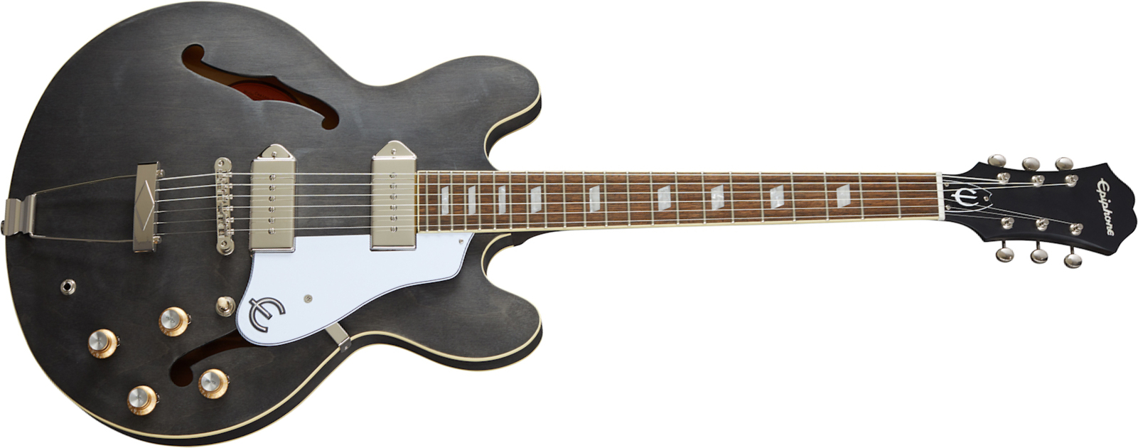 Epiphone Archtop Casino - worn ebony Semi-hollow electric guitar