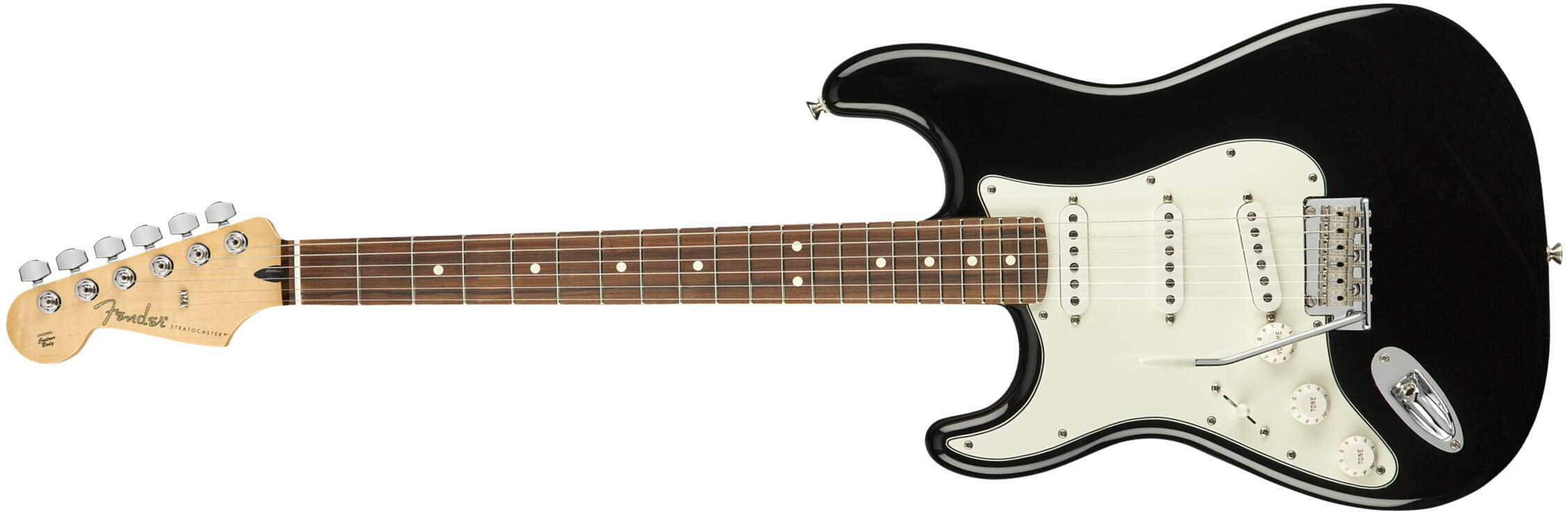 Fender Player Stratocaster Left Hand (MEX, PF) - black Left-handed