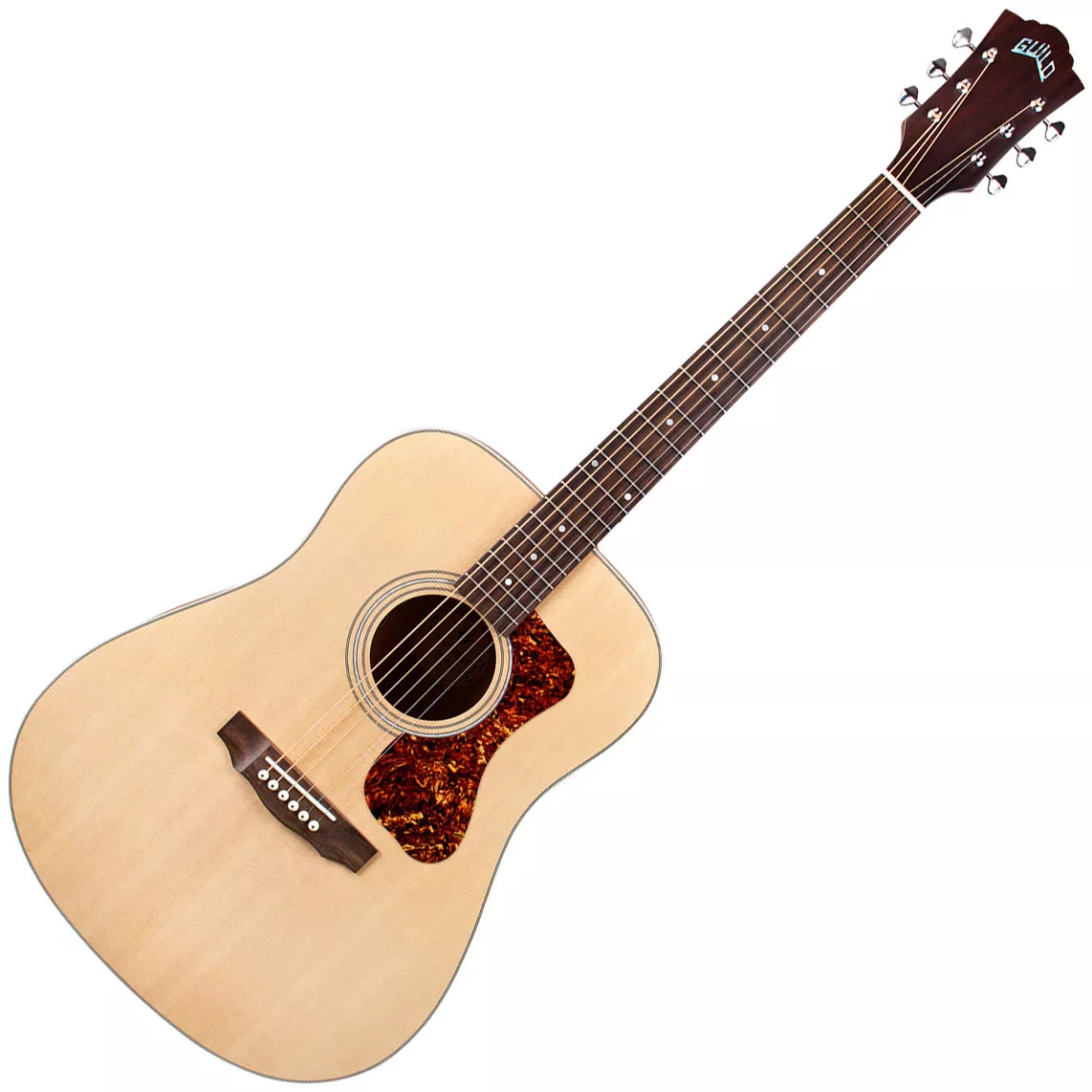 Guild D-240E Flamed Mahogany Ltd - natural Folk guitar