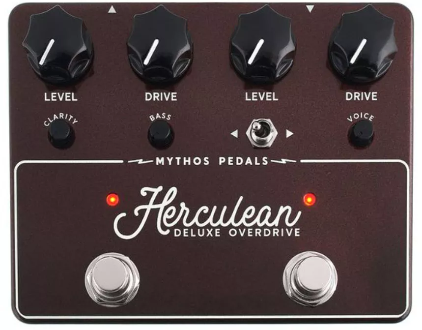 Mythos pedals Herculean Deluxe Overdrive Overdrive, distortion