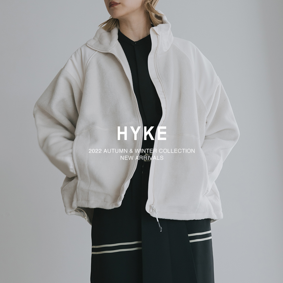 HYKE＞新作入荷 08.21 | st company online store 入荷案内ブログ