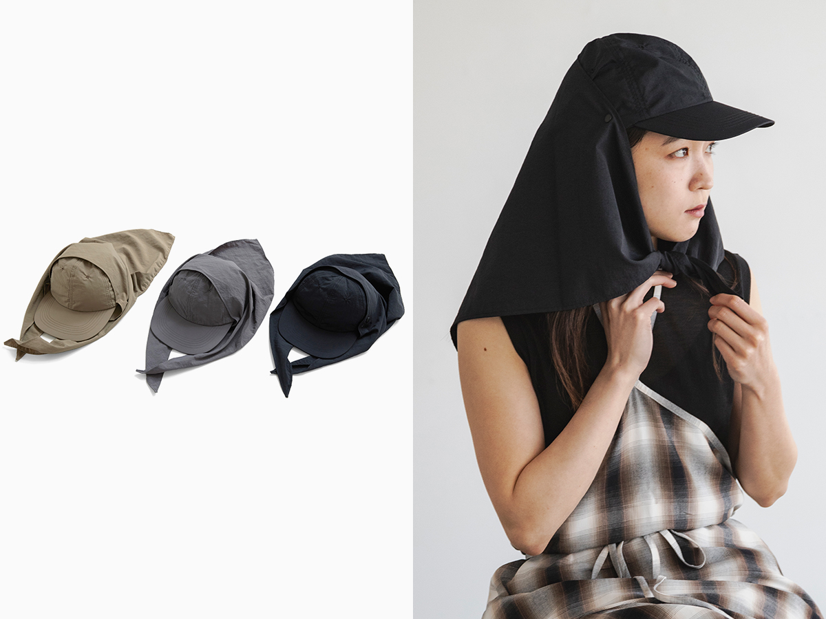 PHEENY＞Nylon taffeta cap with scarf が待望の再販売 | st company