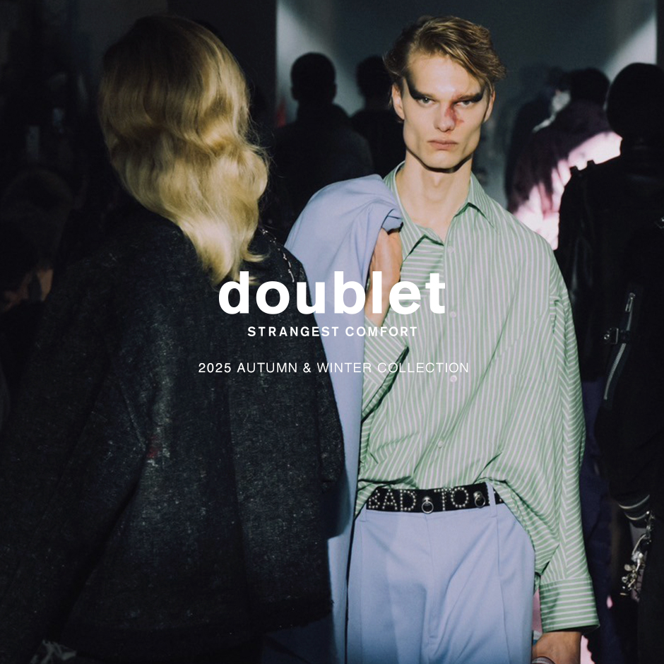 doublet＞25AWコレクション 1st デリバリー | st company online store