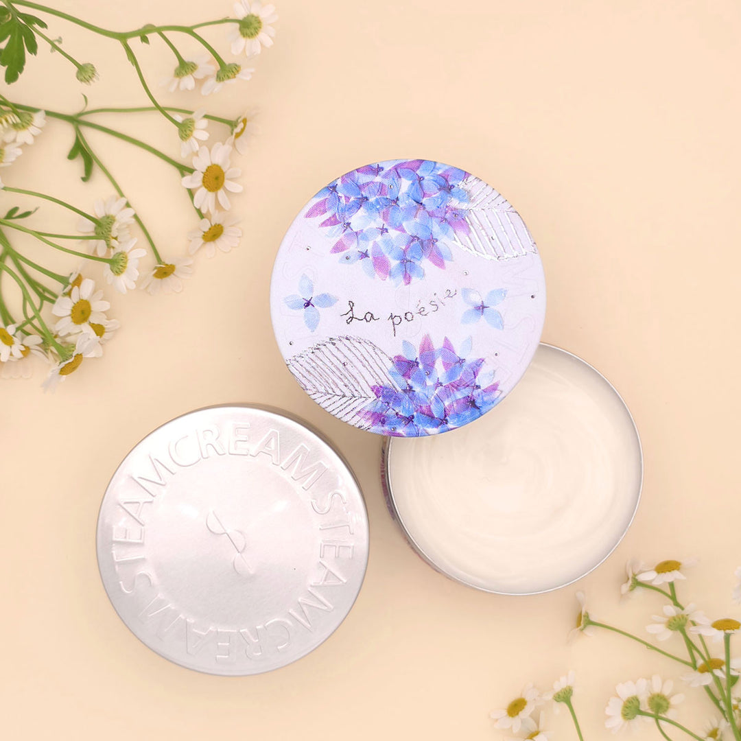 ラ・ポエジー／スチームクリーム限定デザイン缶 – スチームクリーム