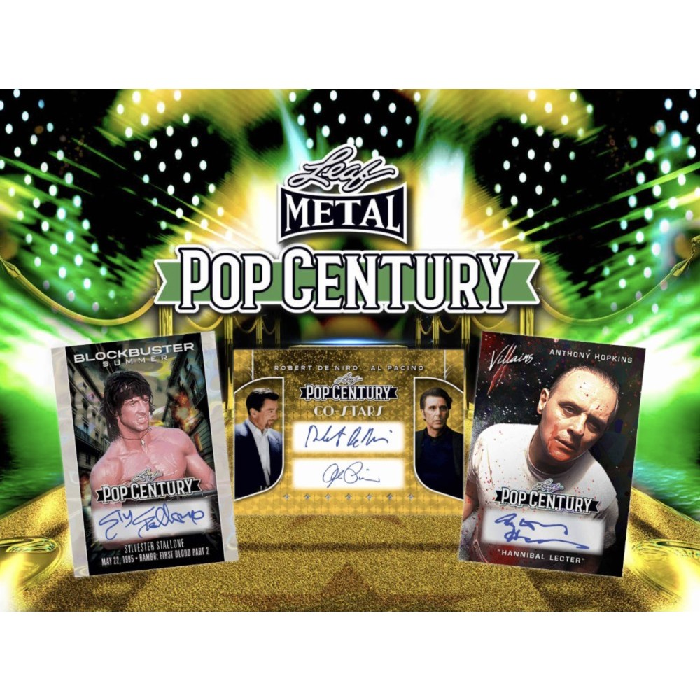 2025 Leaf Metal Pop Century 10-Box Case | Steel City Collectibles