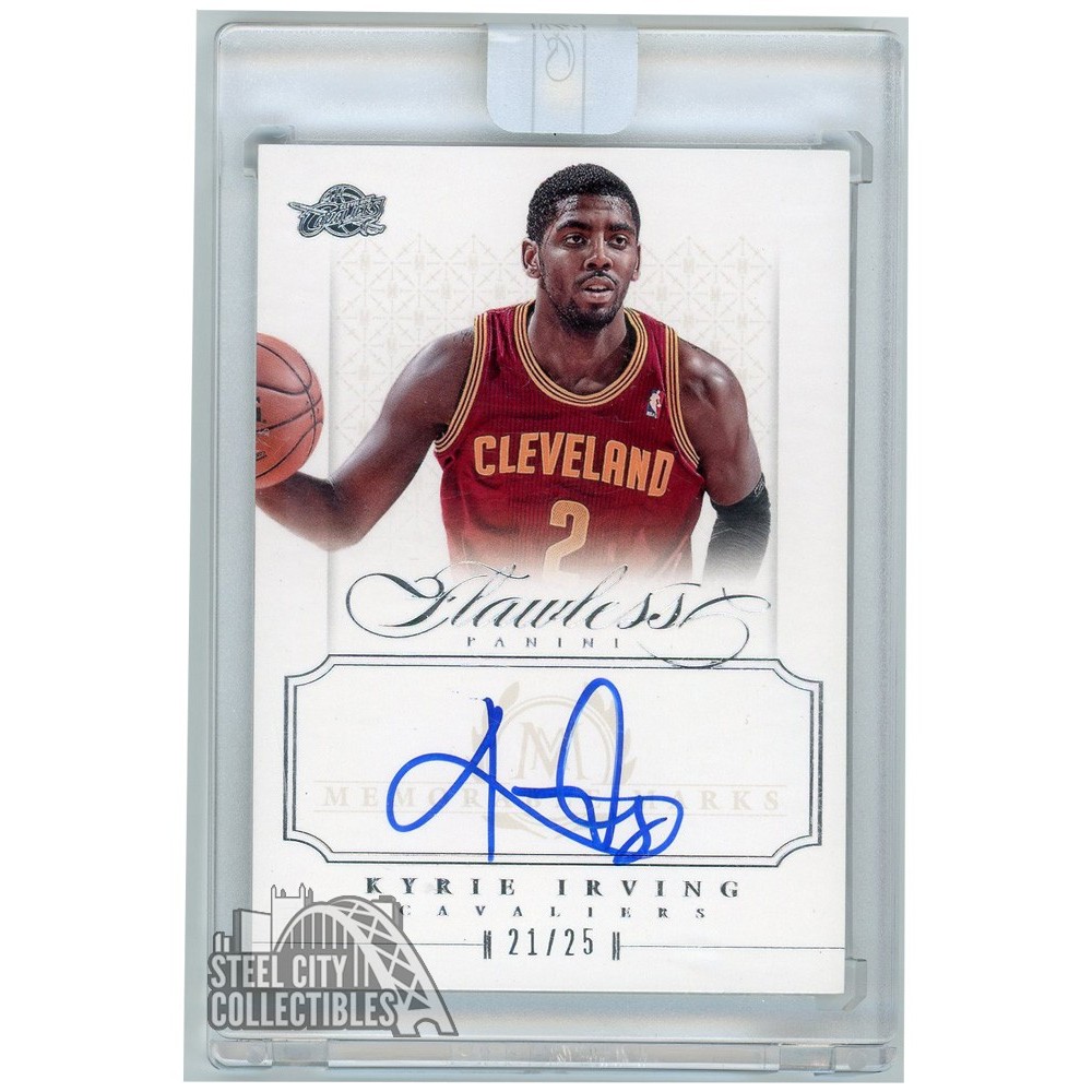 Kyrie Irving 2012-13 Panini Flawless Memorable Marks Autograph