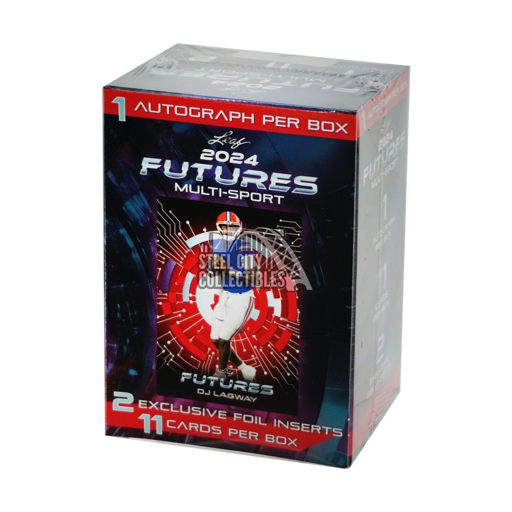 2024 Leaf Futures Multi-Sport Blaster Box | Steel City Collectibles