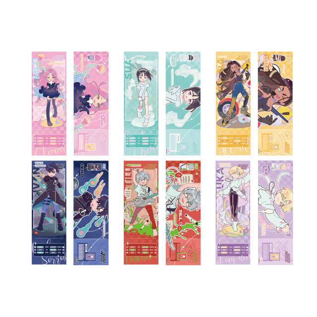 ALIEN STAGE 年越シーズン トレーディングホログラムチケット：グッズ